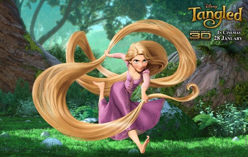  Rapunzel played door Mandy Moore in Tangled