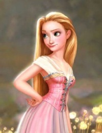 Rapunzel played by Mandy Moore in Tangled