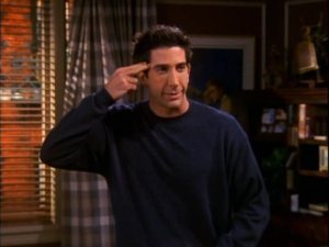  Ross Geller -the-one-with-the-mix-tape