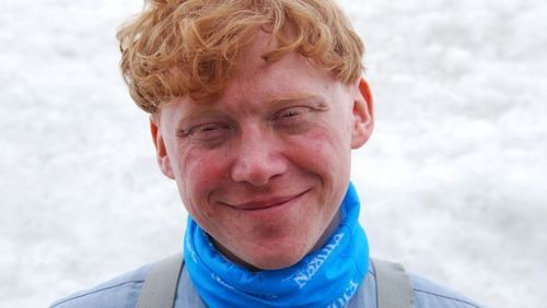  Rupert Grint on his last giorno of Comrade set