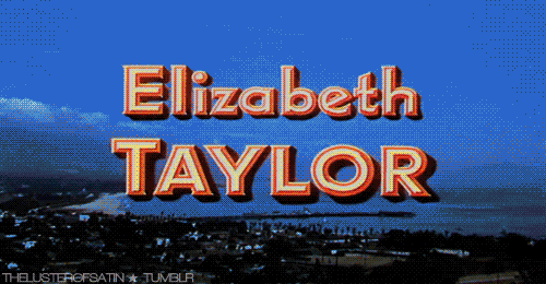  Starring Elizabeth Taylor gif