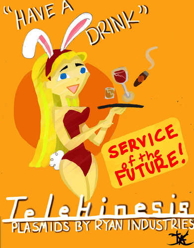 Telekinesis Poster: "Have A Drink."
