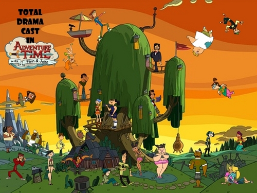 Total Drama Cast in Adventure Time