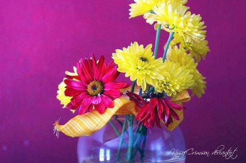  Vase of flores