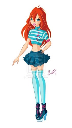  Winx Seasons 2 & 3 "Normal Outfits" Art