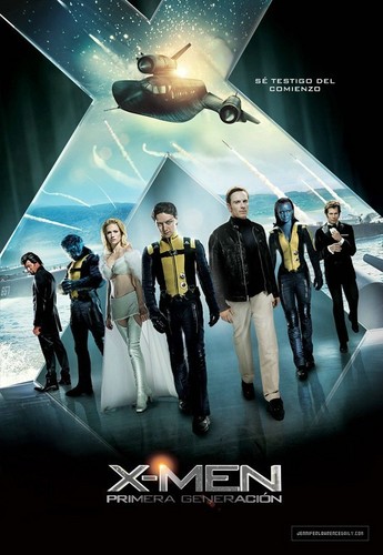  'X-Men: First Class' Spanish poster