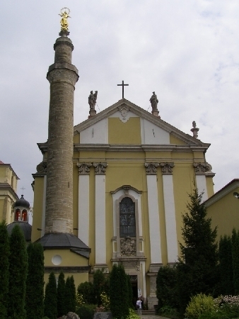  Christian Cathedral of Saints Peter and Paul and Muslim minaret
