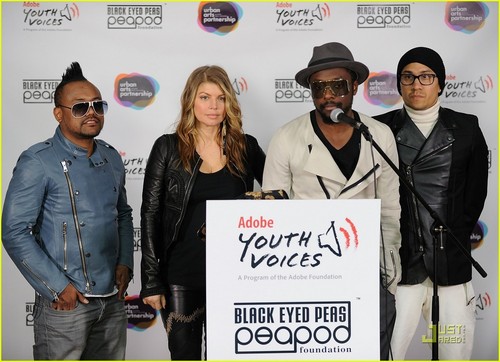  Fergie: Peapod Adobe Youth Voices Academy Launch!