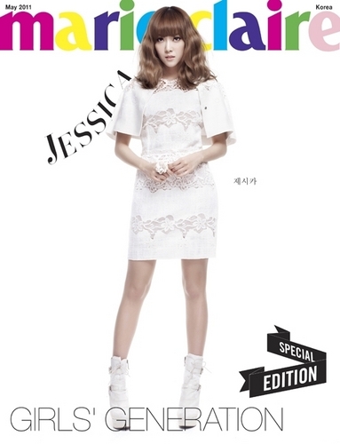  Jessica - On the cover of Maire Claire Korea