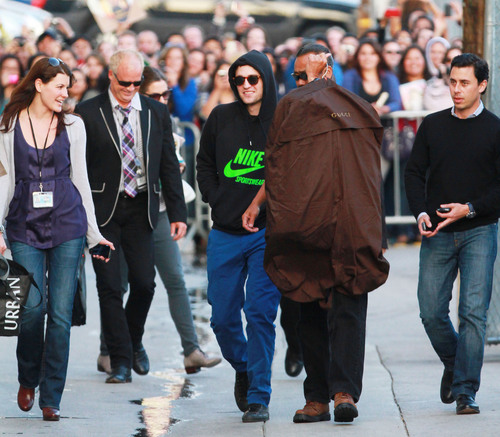  Rob Arriving at Jimmy Kimmel Live