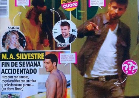 Shakira Pique to punish him? Look what football has a problem in my pants!