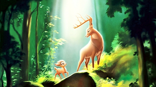  Walt ডিজনি দেওয়ালপত্র - Bambi 2