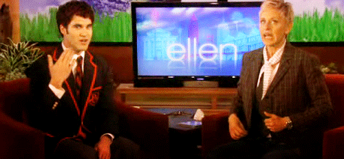  Darren Criss On Ellen