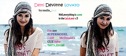  Demi Lovato-by malla_jeca *Demiica
