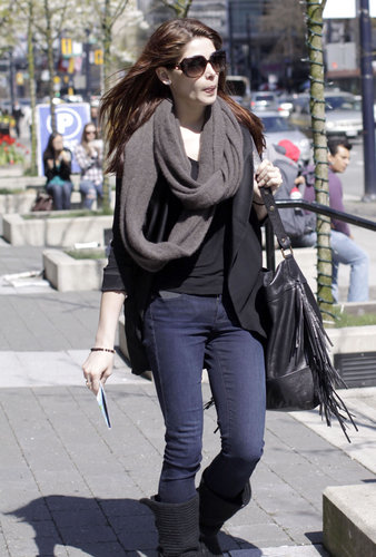  HQ pics of Ashley Greene (@AshleyMGreene) out & about in Vancouver on April 21