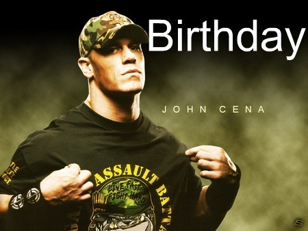  Happy Birthday John Cena