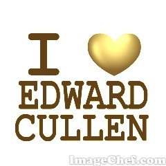 I love edward cullen