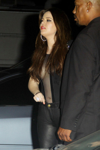  Khloe out in Los Angeles.