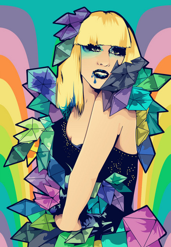  Lady Gaga In Color