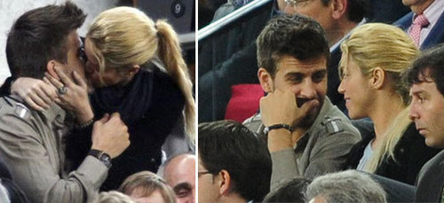  Pique and Shakira: they Amore exhibitionist Amore !!