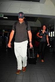  Tom at LA Airport July 2009