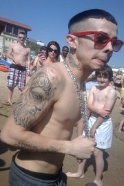  dappy at the plage