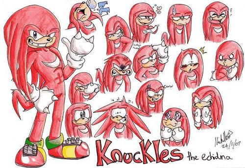 knuckles to much