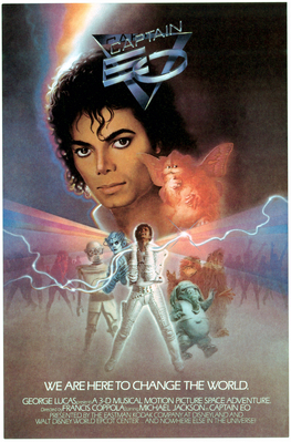 [1986] Captain EO (Cover Art and Posters)