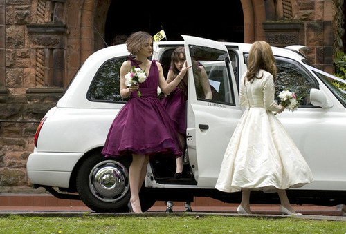  At her brother's wedding, in Glasgow | April 24, 2011.