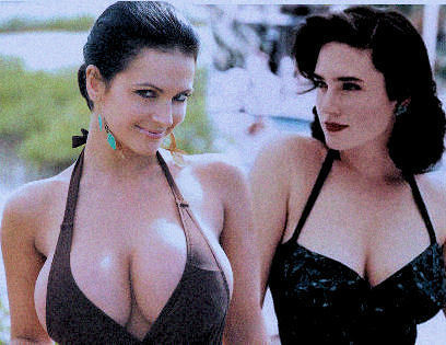  Jennifer Connelly and Denise Milani