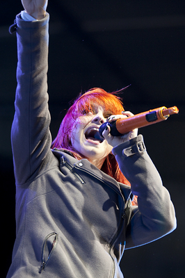  Paramore: Sidney Myer musik Bowl, Melbourne, Australia, 2010.