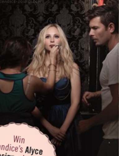  Candice BTS of her 2010 Savvy photoshoot!