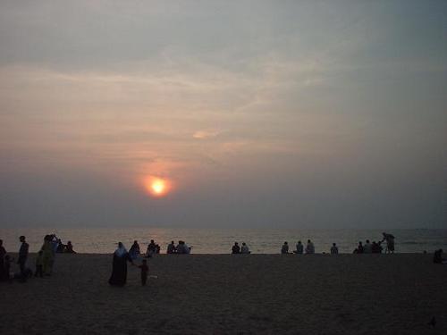  Kozhikode de praia, praia