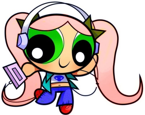  Me as a ppg listenign to the ipodの, ipod :3