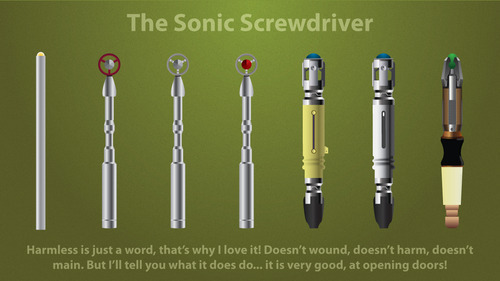 The Sonic screwdriver