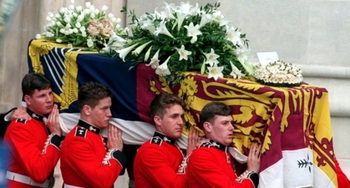 diana funeral: westminster abbey