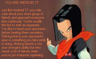 you are android 17