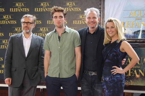  "Water For Elephants" Barcelona Press Conference [HQ]