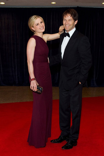 Anna Paquin, Stephen Moyer and Ryan Kwanten - the 2011 White House Correspondents Association Dinner