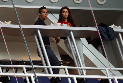  C. Ronaldo & I. Shayk (Real Madrid - Zaragoza)