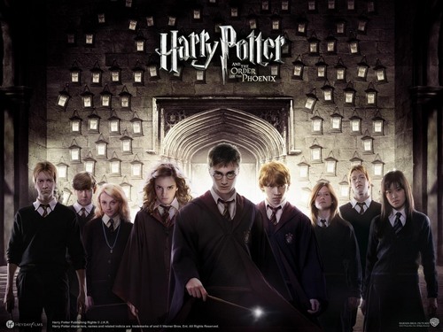 HP the order phoenix and the goblet of fire
