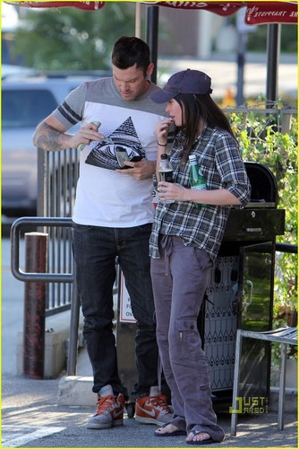 Megan Fox & Brian Austin Green: Lucifers in Los Feliz!