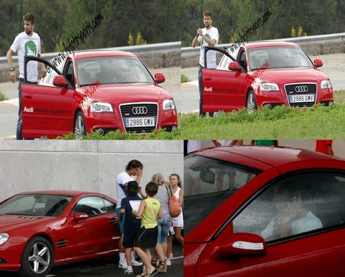  Piqué and Nadal: at first, they had the same car, then they had too the same woman !