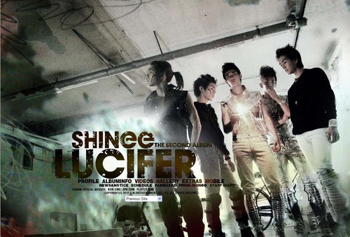  SHINee Lucifer Album Cover