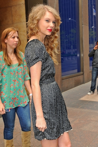 Taylor Swift in New York City.