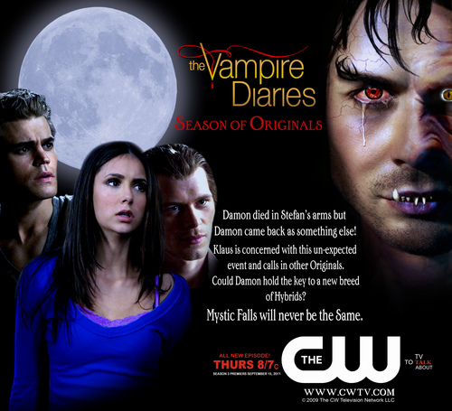  Vampire Diaries SN 3 Poster