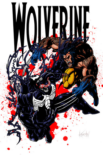  Wolverine vs Venom