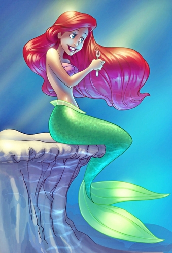  Walt Disney fan Art - Princess Ariel