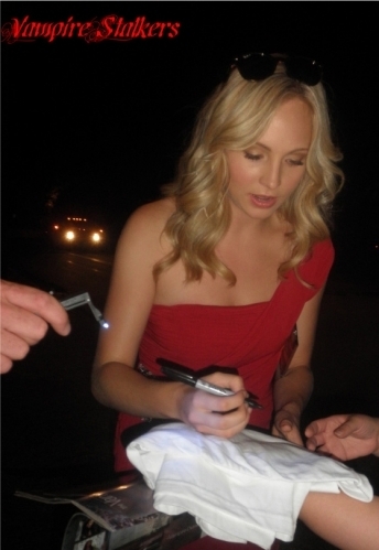 Candice pics taken by fans