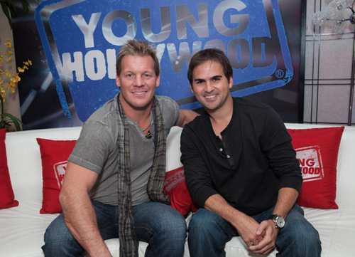 Chris Jericho Visits Young Hollywood Studio